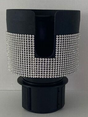 TOMO Silver Sky Car Cup Holder/Accommodates Larger Bottles & Mugs/$68 RETAIL/NEW